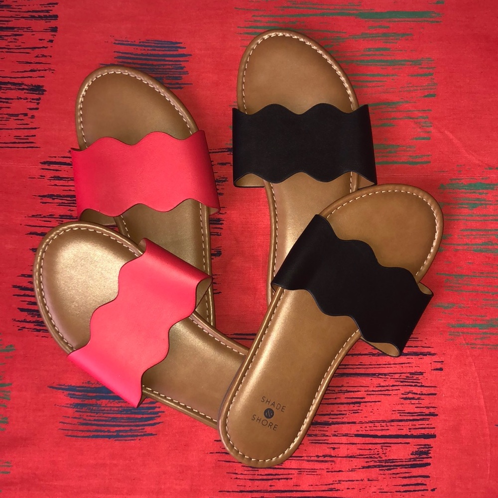 | Shade & Shore | Sandals- 2 pairs
